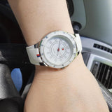 Buy Shop Tommy Hilfiger White Dial White Rubber Strap Watch for Women - 1781271 USA Online