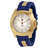 Buy Shop Tommy Hilfiger White Dial Two Tone Steel Strap Watch for Women - 1781307 USA Online