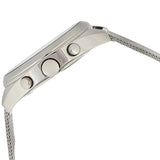 Buy Shop Tommy Hilfiger Mia Silver Dial Silver Mesh Bracelet Watch for Men - 1781628 USA Online