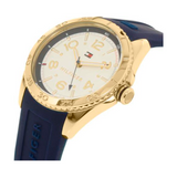 Buy Shop Tommy Hilfiger White Dial Two Tone Steel Strap Watch for Women - 1781307 USA Online