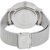 Tommy Hilfiger Jenna Quartz Silver Dial Silver Mesh Bracelet Watch For Women - 1781942