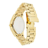 Buy Shop Michael Kors Layton Pave Blue Dial Gold Steel Strap Watch for Women - MK6243 USA Online