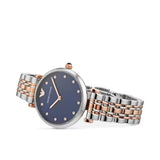 Buy Shop Emporio Armani Gianni T Bar Quartz Blue Dial Two Tone Steel Strap Watch For Women - AR11222 USA Online