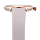 Buy Shop Emporio Armani Gianni T Bar Mother Of Pearl Pink Dial Pink Leather Strap Watch For Women - AR1958 USA Online