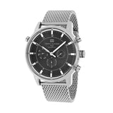 Buy Shop Tommy Hilfiger Harrison Quartz Grey Dial Silver Mesh Bracelet Watch for Men - 1790877 USA Online