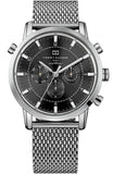 Buy Shop Tommy Hilfiger Harrison Quartz Grey Dial Silver Mesh Bracelet Watch for Men - 1790877 USA Online