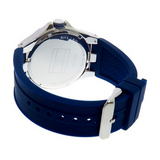 Buy Shop Tommy Hilfiger Drew Black Dial Black Rubber Strap Watch for Men - 1791062 USA Online