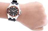 Buy Shop Tommy Hilfiger Drew Black Dial Black Rubber Strap Watch for Men - 1791064 USA Online