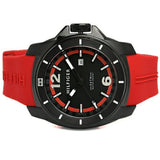 Buy Shop Tommy Hilfiger Windsurf Black Dial Red Rubber Strap Watch for Men - 1791112 USA Online