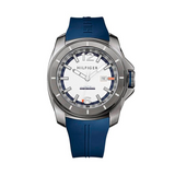 Buy Shop Tommy Hilfiger Windsurf White Dial Blue Rubber Strap Watch for Men - 1791113 USA Online