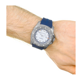Buy Shop Tommy Hilfiger Windsurf White Dial Blue Rubber Strap Watch for Men - 1791113 USA Online
