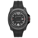 Buy Shop Tommy Hilfiger Windsurf Black Dial Black Rubber Strap Watch for Men- 1791114 USA Online