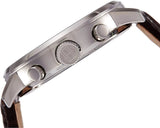 Buy Shop Tommy Hilfiger Aiden Quartz Black Dial Brown Leather Strap Watch for Men - 1791309 USA Online