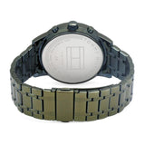 Buy Shop Tommy Hilfiger Quartz Black Dial Black Steel Strap Watch for Men - 1791634 USA Online