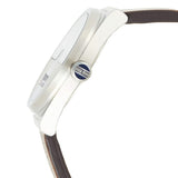 Buy Shop Tommy Hilfiger Monogram Pop Quartz Silver Dial Brown Leather Strap Watch For Men - 1791772 USA Online