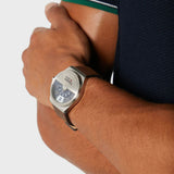 Buy Shop Tommy Hilfiger Monogram Pop Quartz Silver Dial Brown Leather Strap Watch For Men - 1791772 USA Online