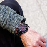 Buy Shop Tommy Hilfiger Mason Blue Dial Blue Steel Strap Watch for Men - 1791789 USA Online