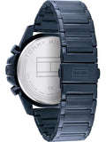 Buy Shop Tommy Hilfiger Mason Blue Dial Blue Steel Strap Watch for Men - 1791789 USA Online