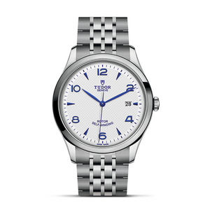 Tudor 1926 Automatic White Dial Silver Steel Strap Watch for Men - M91650-0005