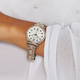 Buy Shop Michael Kors Sophie Chronograph Silver Dial Two Tone Steel Strap Watch For Women - MK3880 USA Online