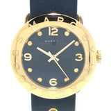Buy Shop Marc Jacobs Blade Blue Dial Blue Leather Strap Watch for Women - MBM1224 USA Online