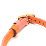 Buy Shop Marc Jacobs Sally White Dial Orange Leather Strap Watch for Women - MBM1355 USA Online