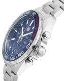 Buy Shop Tag Heuer Formula 1 Red Bull Racing Chronograph Blue Dial Silver Steel Strap Watch for Men - CAZ101AK.BA0842 USA Online