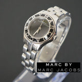 Buy Shop Marc Jacobs Blade Black Dial Silver Steel Strap Watch for Women - MBM3059 USA Online