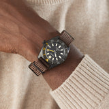 Buy Shop Seiko Prospex Black Series 1965 Limited Edition Black Dial Brown NATO Strap Watch For Men - SPB253J1 USA Online