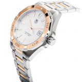 Buy Shop Tag Heuer Aquaracer White Dial Watch for Men - WAY1150.BD0911 USA Online