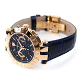 Buy Shop Versace Race GMT Blue Dial Blue Leather Strap Watch For Men - 29G70D282 USA Online