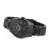 Buy Shop Seiko Presage Sharp Edged Series Black Dial Black Steel Strap Watch For Men - SPB229J1 USA Online