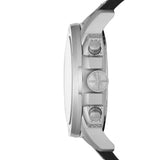 Buy Shop Fossil Modern Machine Chronograph Black Dial Black Leather Strap Watch for Men - FS4928 USA Online