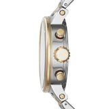 Buy Shop Fossil Original Boyfriend Analog White Dial Two Tone Steel Strap Watch for Women - ES3746 USA Online