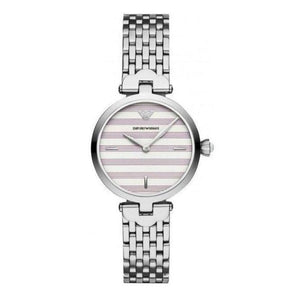 Buy Shop Emporio Armani Arianna Analog White Dial Silver Steel Strap Watch For Women - AR11195 USA Online