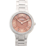 Buy Shop Fossil Virginia Taupe Dial Silver Steel Strap Watch for Women - ES4147 USA Online