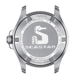 Tissot Seastar 1000 Mother of Pearl White Dial White Rubber Strap Watch for Women - T120.210.17.116.00