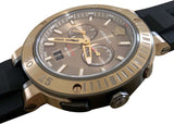 Buy Shop Versace V Extreme Chronograph Brown Tone Dial Black Rubber Strap Watch for Men - VCN030017 USA Online