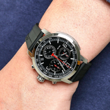 Buy Shop Tissot PRC 200 Chronograph Black Dial Black Rubber Strap Watch for Men - T114.417.17.057.00 USA Online