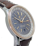 Buy Shop Breitling Navitimer 1 Automatic 41mm Brown Dial Brown Leather Strap Mens Watch - U17326211M1P2 USA Online