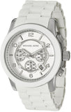 Buy Shop Michael Kors Oversize White Dial White Steel Strap Watch for Men - MK8108 USA Online