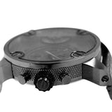 Buy Shop Diesel Little Daddy Dual Time Chronograph Grey Dial Stainless Steel Strap Watch For Men - DZ7263 USA Online