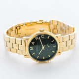 Buy Shop Marc Jacobs Baker Green Dial Gold Steel Strap Watch for Women - MBM3245 USA Online
