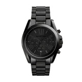 Buy Shop Michael Kors Bradshaw Black Dial Black Steel Strap Watch for Men - MK5550 USA Online
