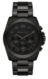 Buy Shop Michael Kors Brecken Chronograph Black Dial Black Steel Strap Watch For Men - MK8482 USA Online
