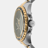 Buy Shop Michael Kors Everest Chronograph Black Dial Two Tone Steel Strap Watch For Women - MK7209 USA Online