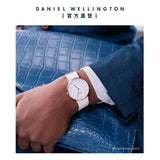 Buy Shop Daniel Wellington Classic Dover White Dial White Nylon Strap Watch For Women - DW00100309 USA Online