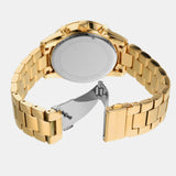 Buy Shop Michael Kors Ritz Chronograph Gold Dial Gold Steel Strap Watch For Women - MK7310 USA Online