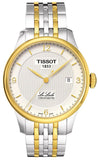Buy Shop Tissot Le Locle Automatic Silver Dial Two Tone Steel Strap Watch For Men - T006.408.22.037.00 USA Online