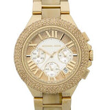 Buy Shop Michael Kors Camille Gold Dial Gold Steel Strap Watch for Women - MK5902 USA Online